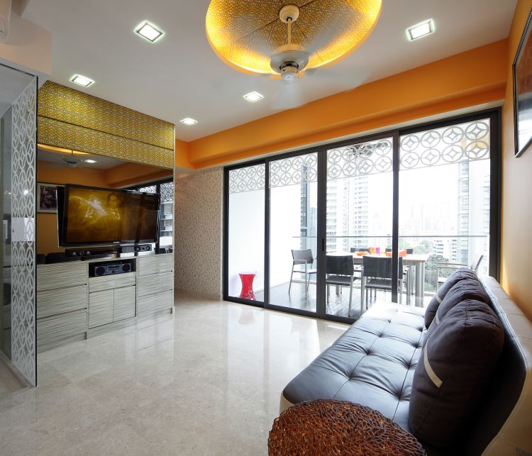 Contemporary, Retro Design - Living Room - Condominium - Design by De Exclusive ID Group Pte Ltd