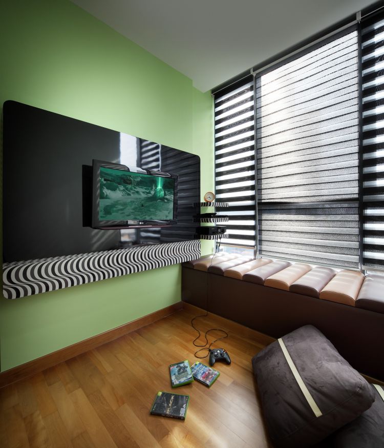 Contemporary, Retro Design - Entertainment Room - Condominium - Design by De Exclusive ID Group Pte Ltd