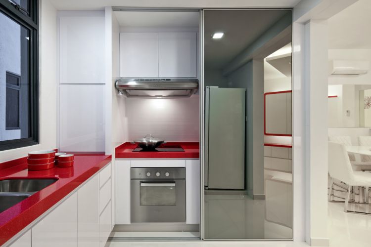 Minimalist, Modern Design - Kitchen - Condominium - Design by De Exclusive ID Group Pte Ltd