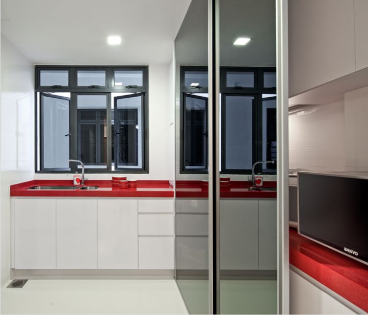 Minimalist, Modern Design - Kitchen - Condominium - Design by De Exclusive ID Group Pte Ltd
