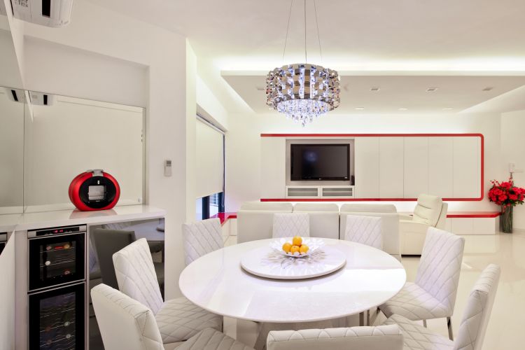 Minimalist, Modern Design - Dining Room - Condominium - Design by De Exclusive ID Group Pte Ltd