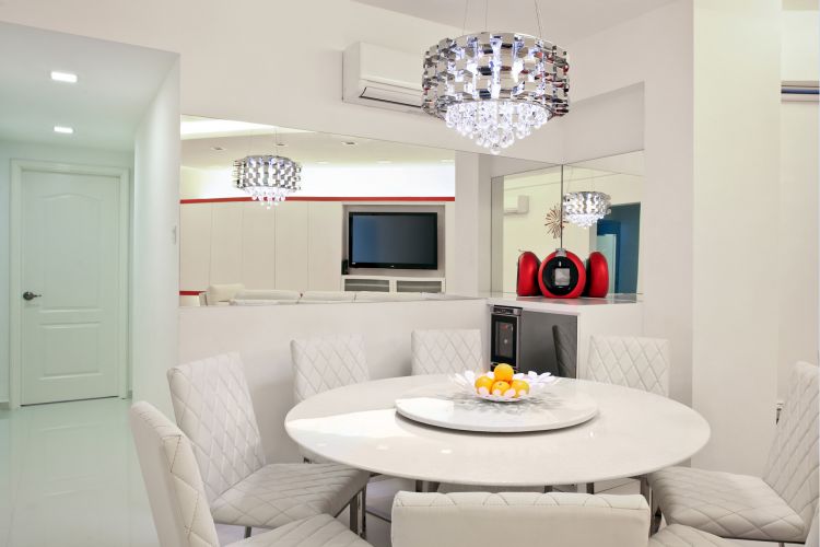 Minimalist, Modern Design - Dining Room - Condominium - Design by De Exclusive ID Group Pte Ltd