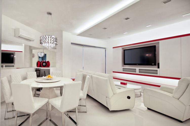 Minimalist, Modern Design - Living Room - Condominium - Design by De Exclusive ID Group Pte Ltd