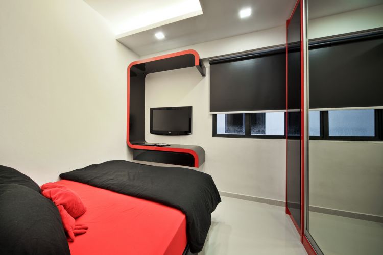 Minimalist, Modern Design - Bedroom - Condominium - Design by De Exclusive ID Group Pte Ltd