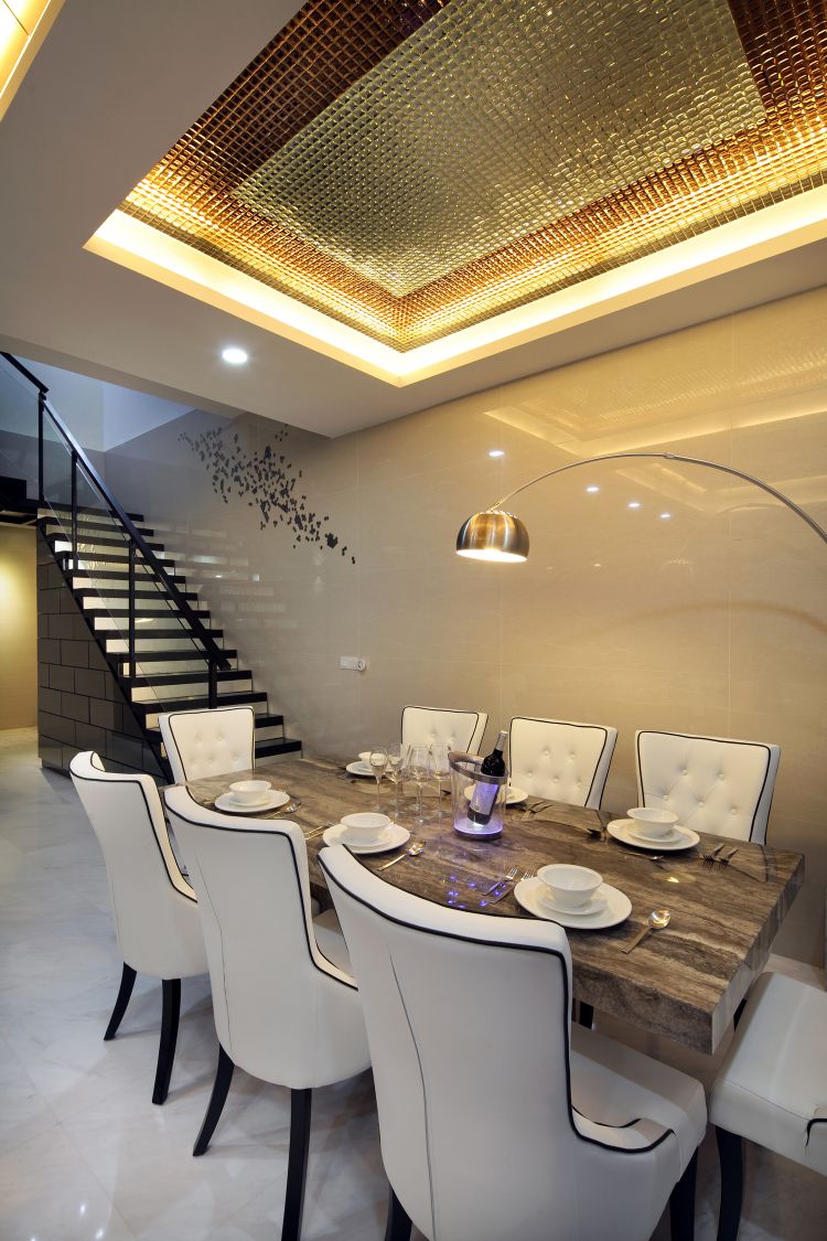 Contemporary, Modern, Victorian Design - Dining Room - Condominium - Design by De Exclusive ID Group Pte Ltd