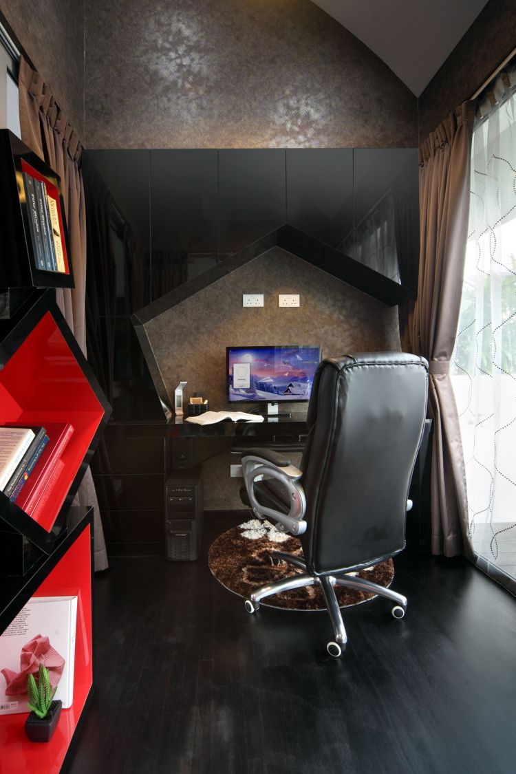 Contemporary, Modern, Victorian Design - Study Room - Condominium - Design by De Exclusive ID Group Pte Ltd