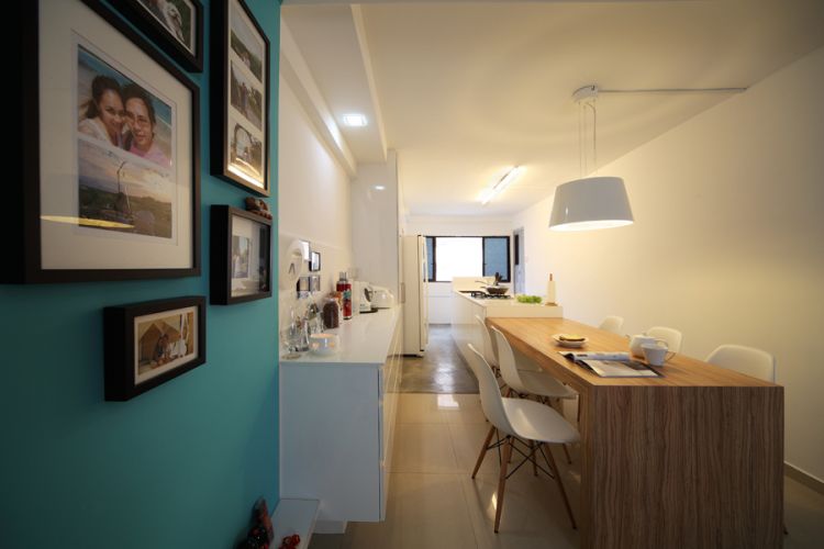 Contemporary, Modern Design - Kitchen - HDB 3 Room - Design by De Exclusive ID Group Pte Ltd