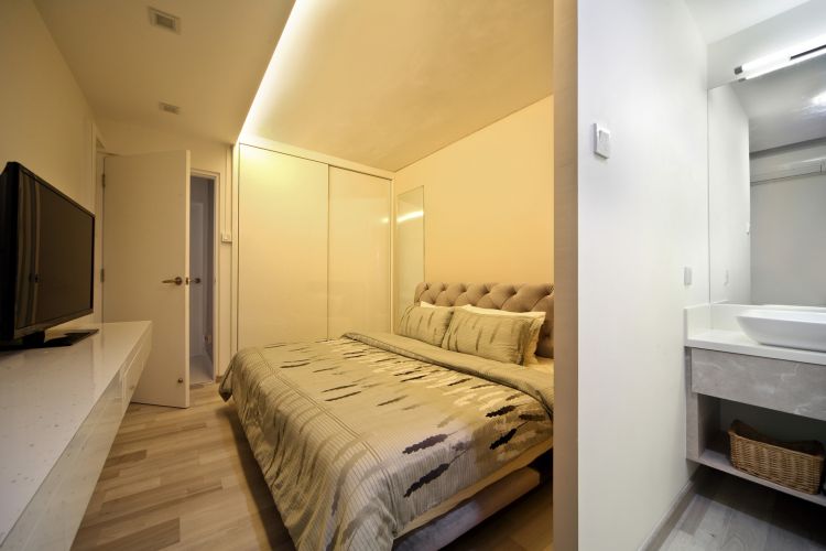 Contemporary, Modern Design - Bedroom - HDB 4 Room - Design by De Exclusive ID Group Pte Ltd