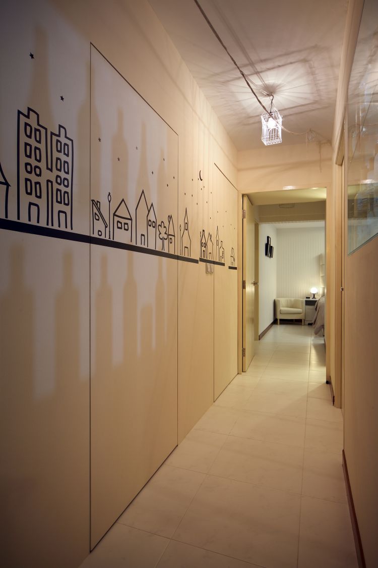 Contemporary, Retro Design - Living Room - HDB 4 Room - Design by De Exclusive ID Group Pte Ltd