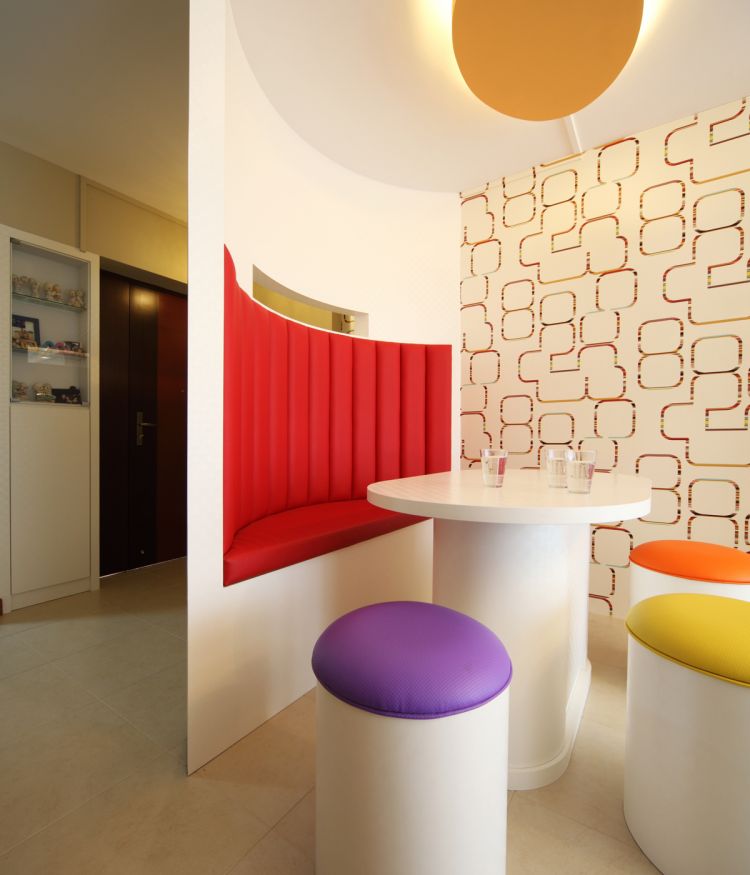 Minimalist, Retro Design - Dining Room - HDB 4 Room - Design by De Exclusive ID Group Pte Ltd