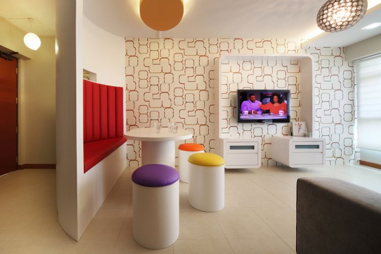 Minimalist, Retro Design - Dining Room - HDB 4 Room - Design by De Exclusive ID Group Pte Ltd
