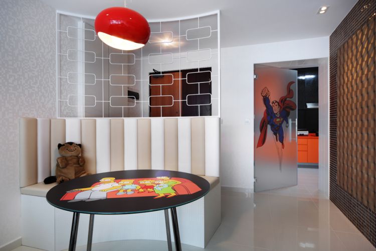 Retro, Scandinavian Design - Dining Room - HDB 4 Room - Design by De Exclusive ID Group Pte Ltd