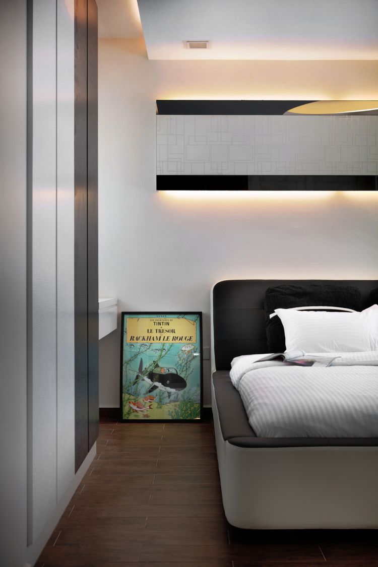 Retro, Scandinavian Design - Bedroom - HDB 4 Room - Design by De Exclusive ID Group Pte Ltd