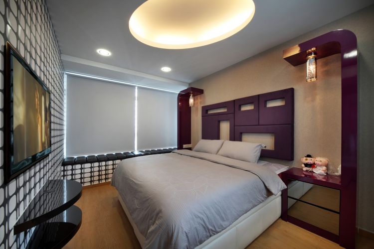 Minimalist, Retro Design - Bedroom - HDB 4 Room - Design by De Exclusive ID Group Pte Ltd