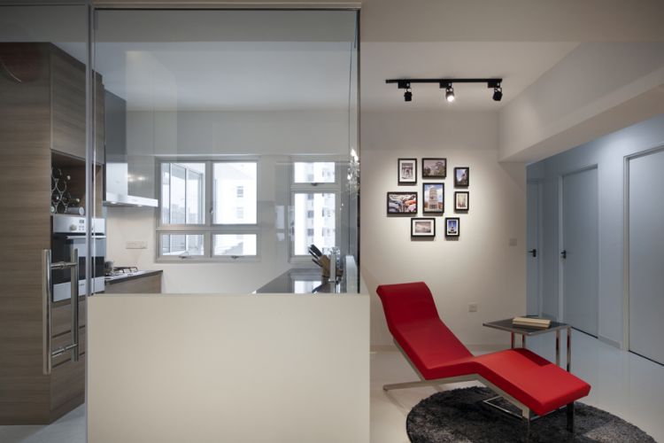Contemporary Design - Kitchen - HDB 4 Room - Design by De Exclusive ID Group Pte Ltd