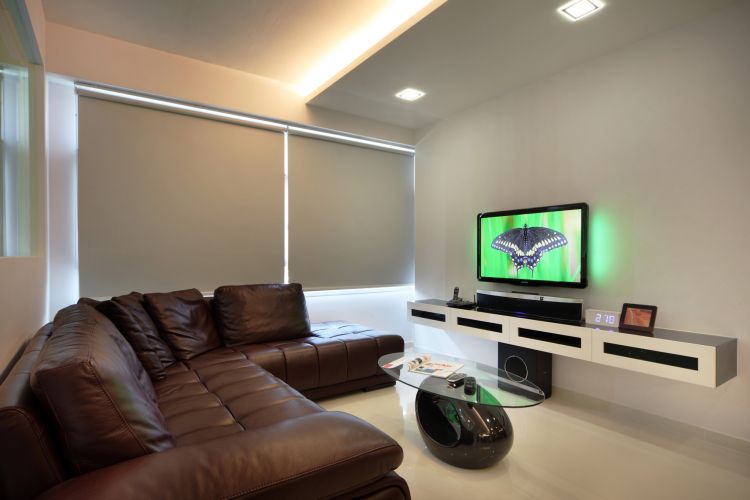 Modern, Scandinavian Design - Living Room - HDB 5 Room - Design by De Exclusive ID Group Pte Ltd