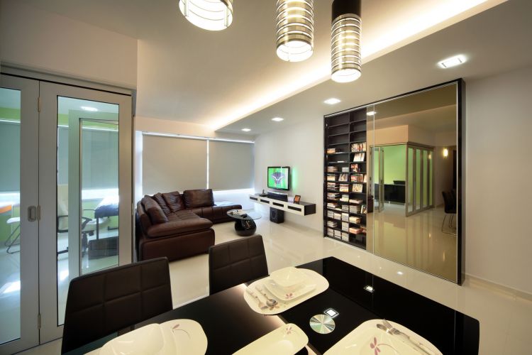 Modern, Scandinavian Design - Dining Room - HDB 5 Room - Design by De Exclusive ID Group Pte Ltd