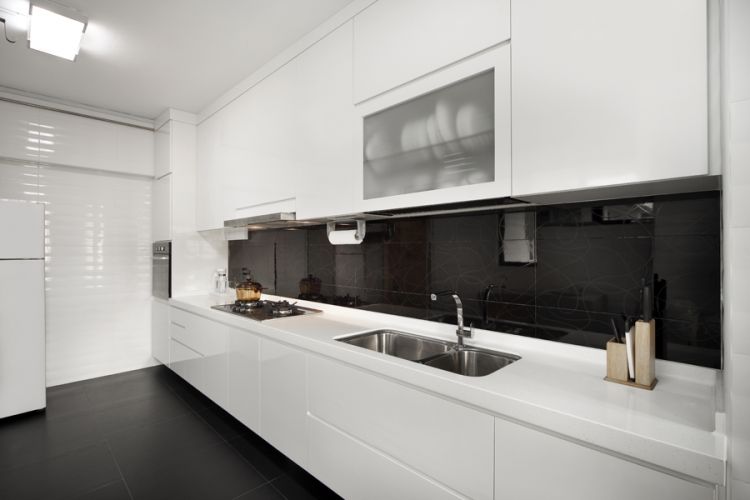 Minimalist, Modern Design - Kitchen - HDB 5 Room - Design by De Exclusive ID Group Pte Ltd