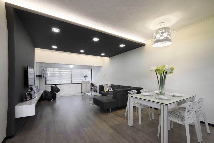 Minimalist, Modern Design - Dining Room - HDB 5 Room - Design by De Exclusive ID Group Pte Ltd