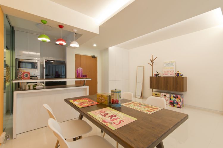 Minimalist, Scandinavian Design - Dining Room - HDB 5 Room - Design by De Exclusive ID Group Pte Ltd