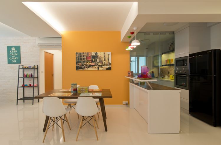 Minimalist, Scandinavian Design - Dining Room - HDB 5 Room - Design by De Exclusive ID Group Pte Ltd