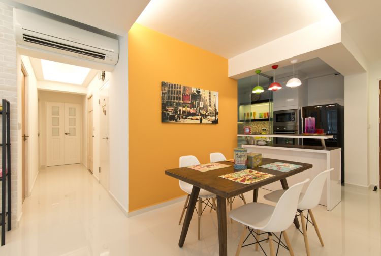 Minimalist, Scandinavian Design - Dining Room - HDB 5 Room - Design by De Exclusive ID Group Pte Ltd