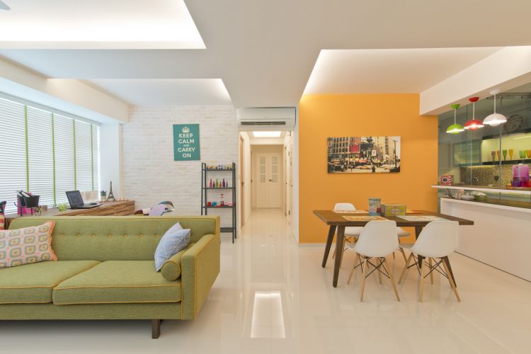 Minimalist, Scandinavian Design - Living Room - HDB 5 Room - Design by De Exclusive ID Group Pte Ltd