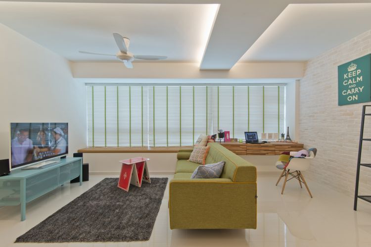 Minimalist, Scandinavian Design - Living Room - HDB 5 Room - Design by De Exclusive ID Group Pte Ltd