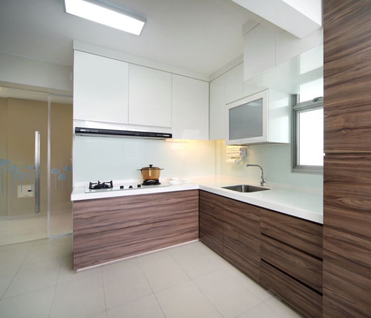 Contemporary, Modern Design - Kitchen - HDB 5 Room - Design by De Exclusive ID Group Pte Ltd