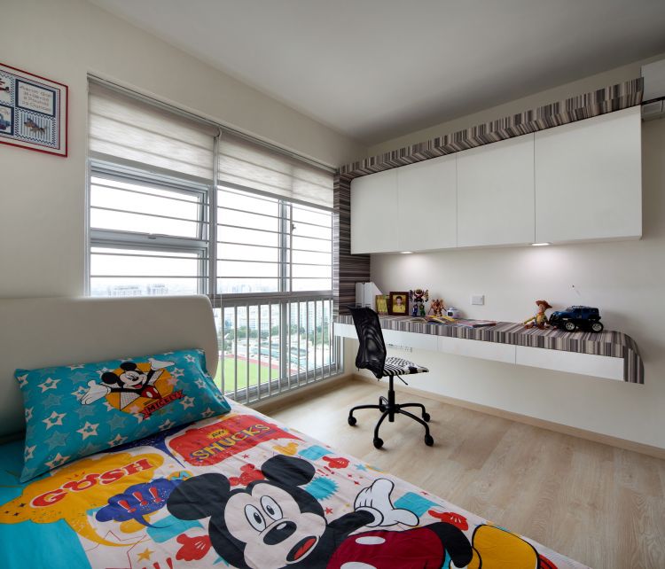 Contemporary, Modern Design - Bedroom - HDB 5 Room - Design by De Exclusive ID Group Pte Ltd