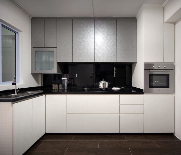 Minimalist, Modern Design - Kitchen - HDB 5 Room - Design by De Exclusive ID Group Pte Ltd