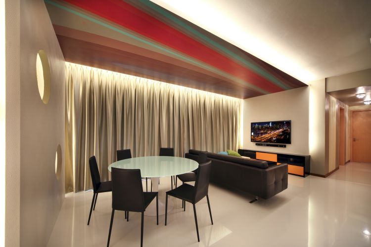 Contemporary, Modern Design - Living Room - Condominium - Design by De Exclusive ID Group Pte Ltd