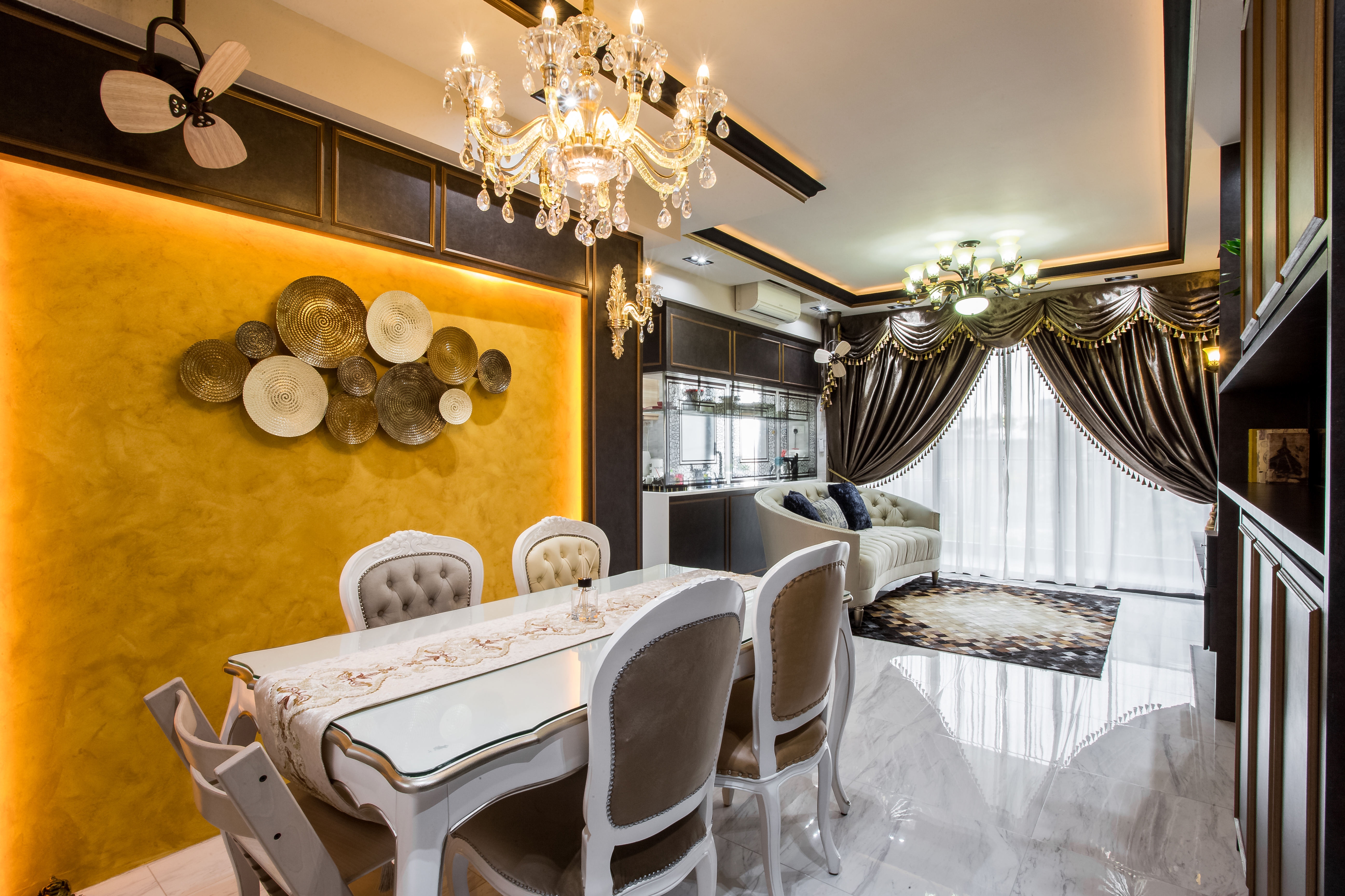 Classical Design - Dining Room - Condominium - Design by De Exclusive ID Group Pte Ltd