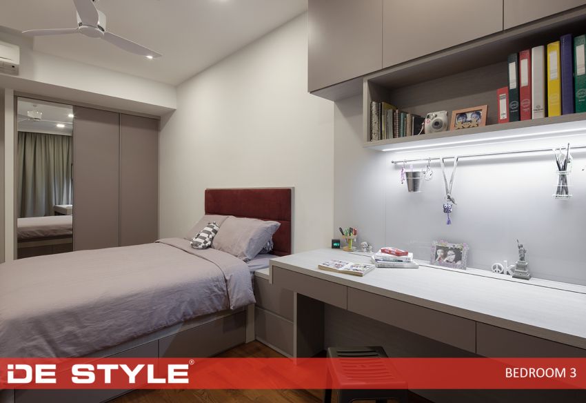 Contemporary Design - Bedroom - Landed House - Design by De Style Interior Pte Ltd