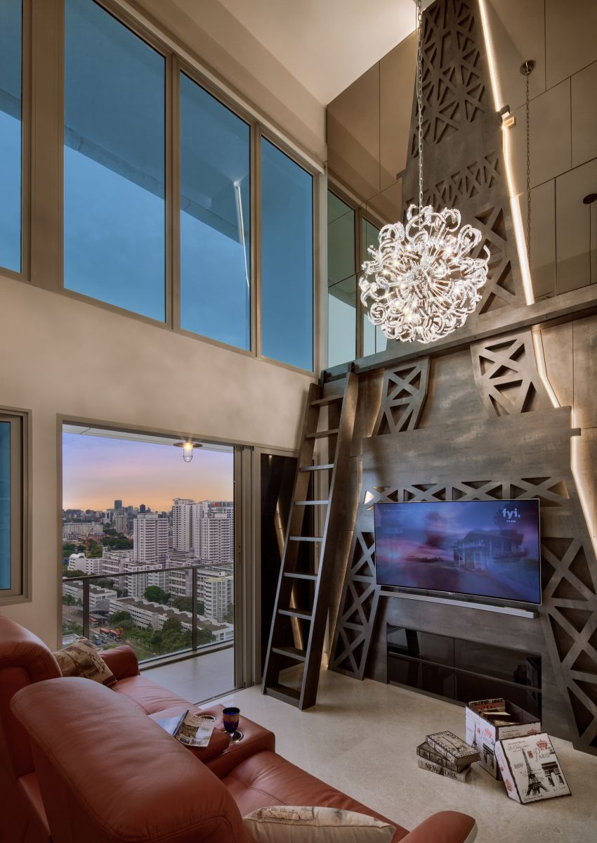 Eclectic Design - Living Room - Condominium - Design by De Style Interior Pte Ltd