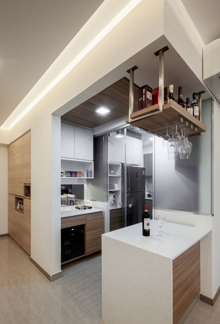 Modern, Scandinavian Design - Kitchen - Condominium - Design by De Style Interior Pte Ltd