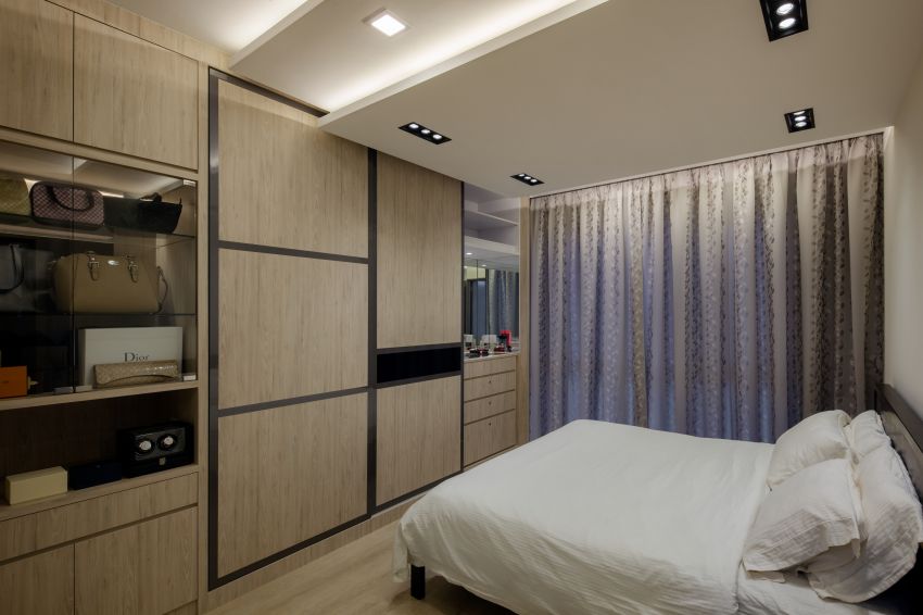 Modern, Scandinavian Design - Bedroom - Condominium - Design by De Style Interior Pte Ltd