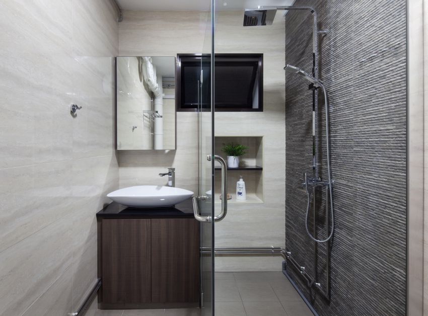 Minimalist, Modern Design - Bathroom - HDB 5 Room - Design by De Style Interior Pte Ltd