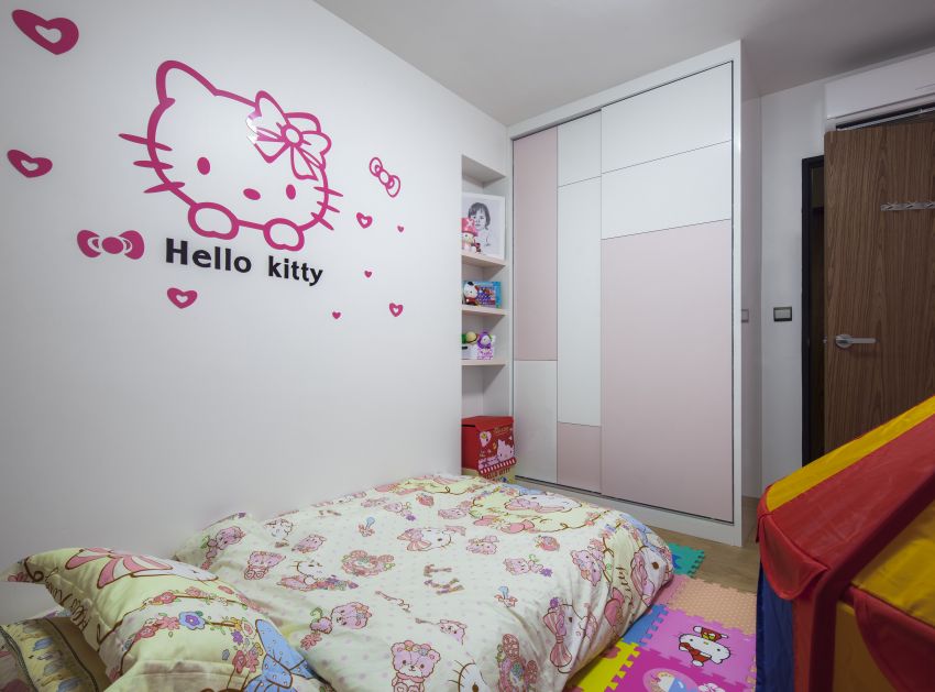 Contemporary Design - Bedroom - HDB 4 Room - Design by De Style Interior Pte Ltd