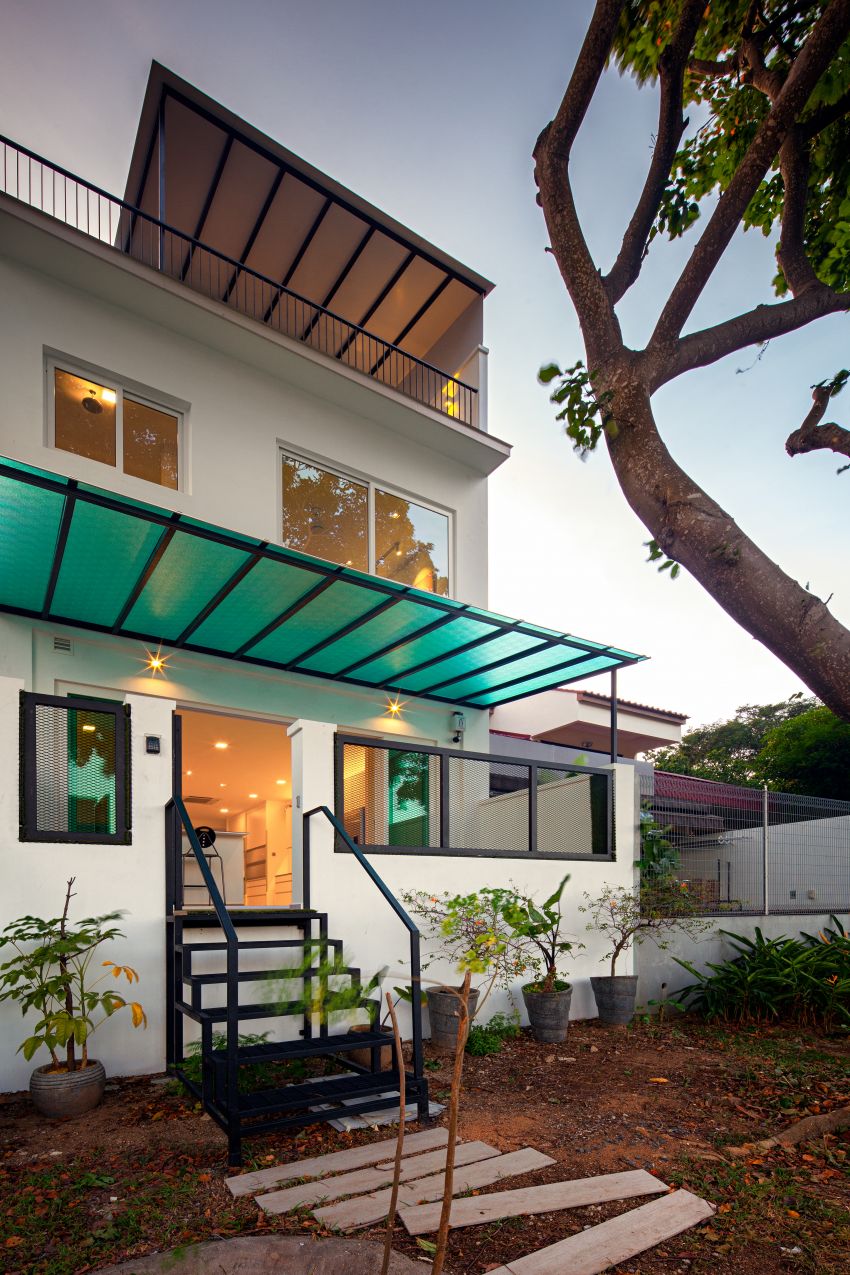 Scandinavian Design - Garden - Landed House - Design by De Style Interior Pte Ltd