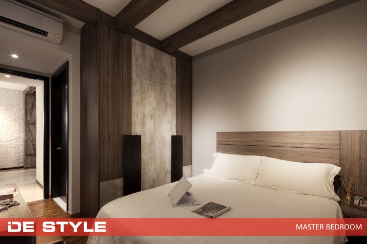Country, Modern Design - Bedroom - Condominium - Design by De Style Interior Pte Ltd