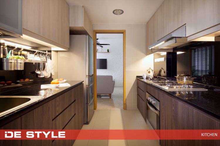 Modern, Scandinavian Design - Kitchen - Condominium - Design by De Style Interior Pte Ltd