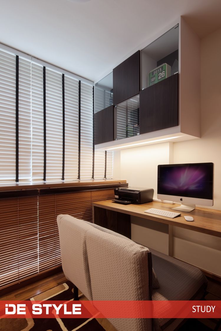 Modern, Scandinavian Design - Study Room - Condominium - Design by De Style Interior Pte Ltd