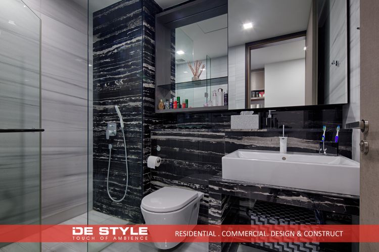 Contemporary, Modern Design - Bathroom - Condominium - Design by De Style Interior Pte Ltd