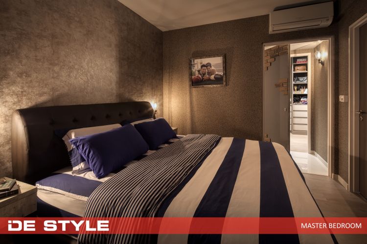 Contemporary, Modern Design - Bedroom - HDB 5 Room - Design by De Style Interior Pte Ltd