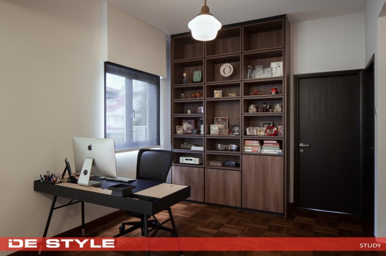 Modern Design - Study Room - Landed House - Design by De Style Interior Pte Ltd