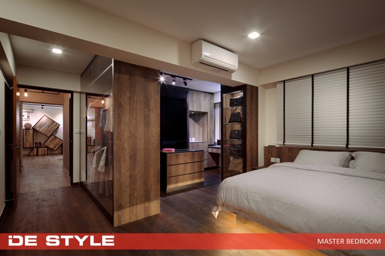 Minimalist Design - Bedroom - HDB 5 Room - Design by De Style Interior Pte Ltd