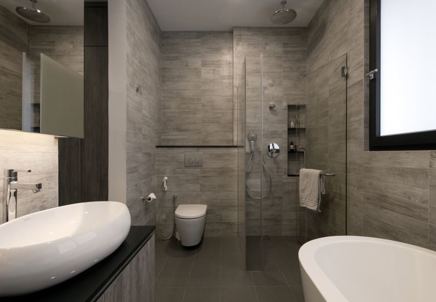 Minimalist Design - Bathroom - Landed House - Design by De Style Interior Pte Ltd