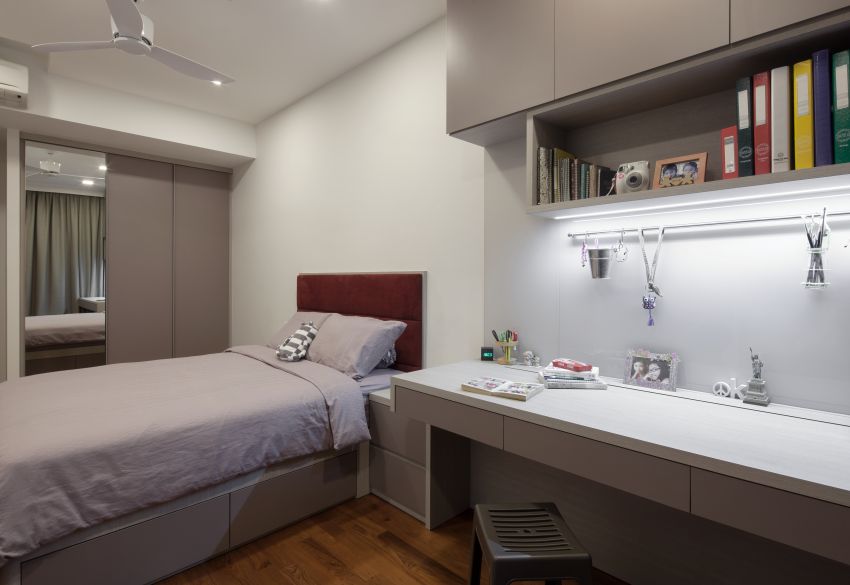 Minimalist Design - Bedroom - Landed House - Design by De Style Interior Pte Ltd