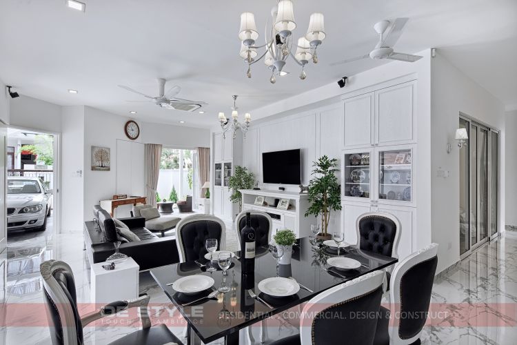 Classical, Modern Design - Dining Room - Landed House - Design by De Style Interior Pte Ltd